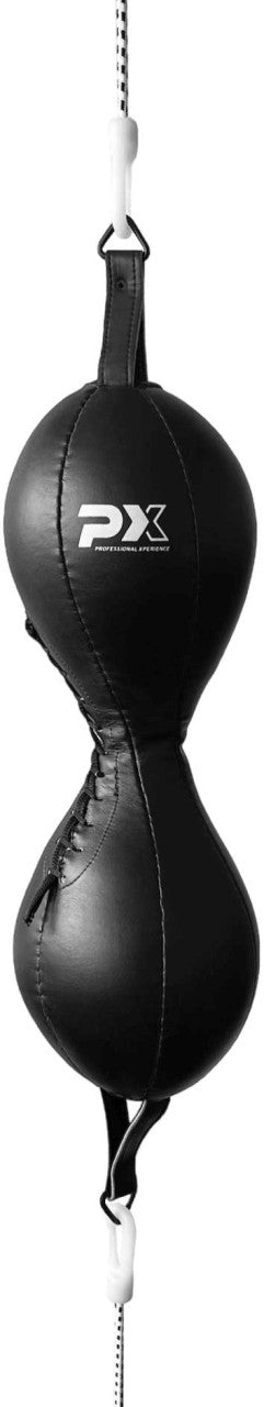 PX Mexican Doppelendball Kunstleder incl Seile – für Koordinationstraining