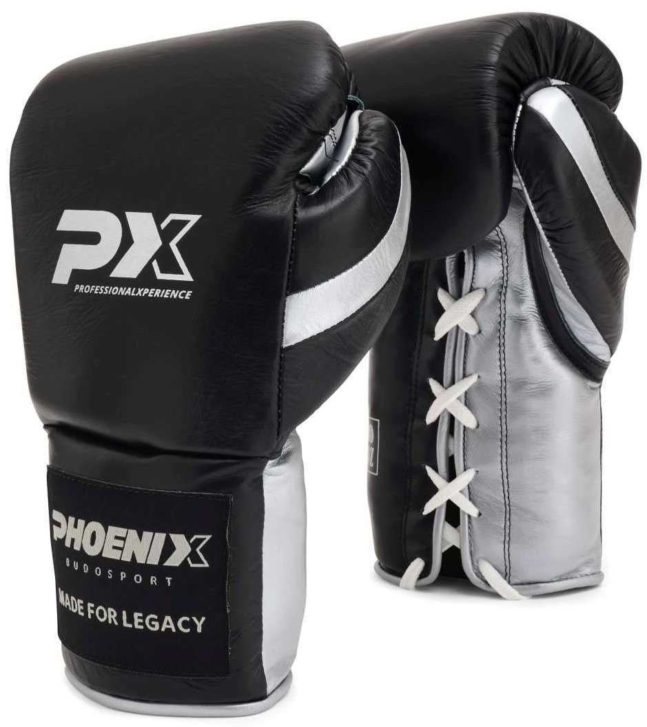 PX LEGACY Pro Pure Combat Fight Boxhandschuhe ideal für Techniktraining – ergonomische Passform, mit Klettverschluss