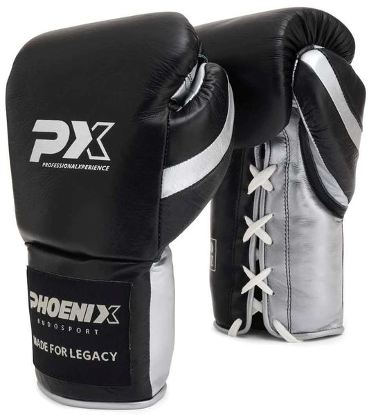 PX LEGACY Pro Pure Combat Fight Boxhandschuhe ideal für Techniktraining – ergonomische Passform, mit Klettverschluss