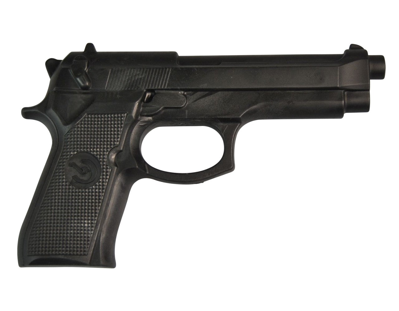 Gummipistole Essential schwarz 22 cm Trainingspistole