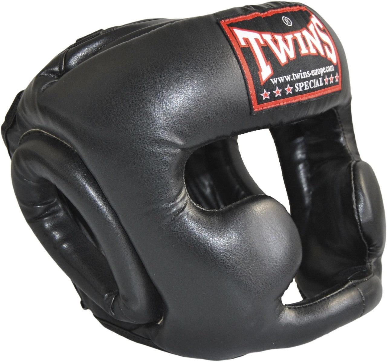 TWINS Kopfschutz Skintex schwarz Klettverschluss für sicheren Halt ergonomische Passform