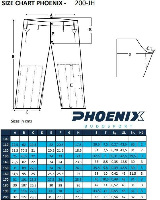 Judohose Essential weiß - Baumwolle 8oz, mit Gummibund und Knieverstärkung