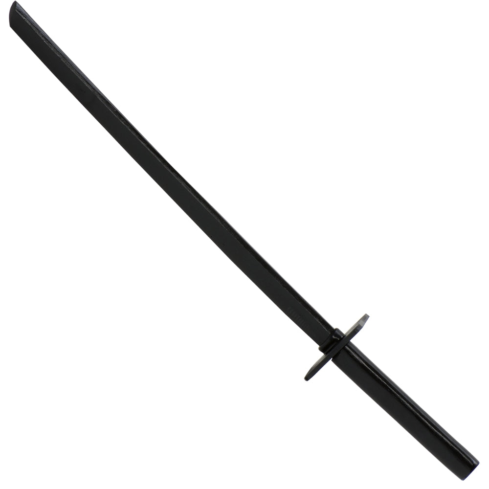 Ninja Schwert 88 cm schwarz aus Holz