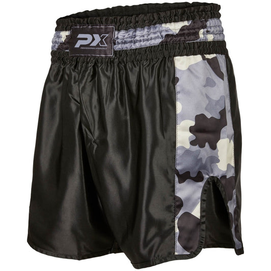 PX Thai Shorts, "Contender" schwarz-camo