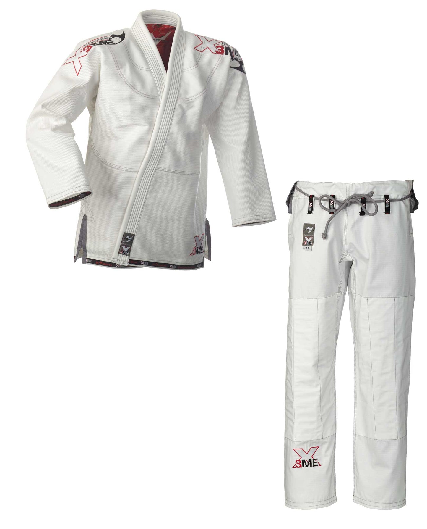 BJJ-Anzug EXTREME White 2.0 Brasilian Jiu-Jitsu Gi weiß