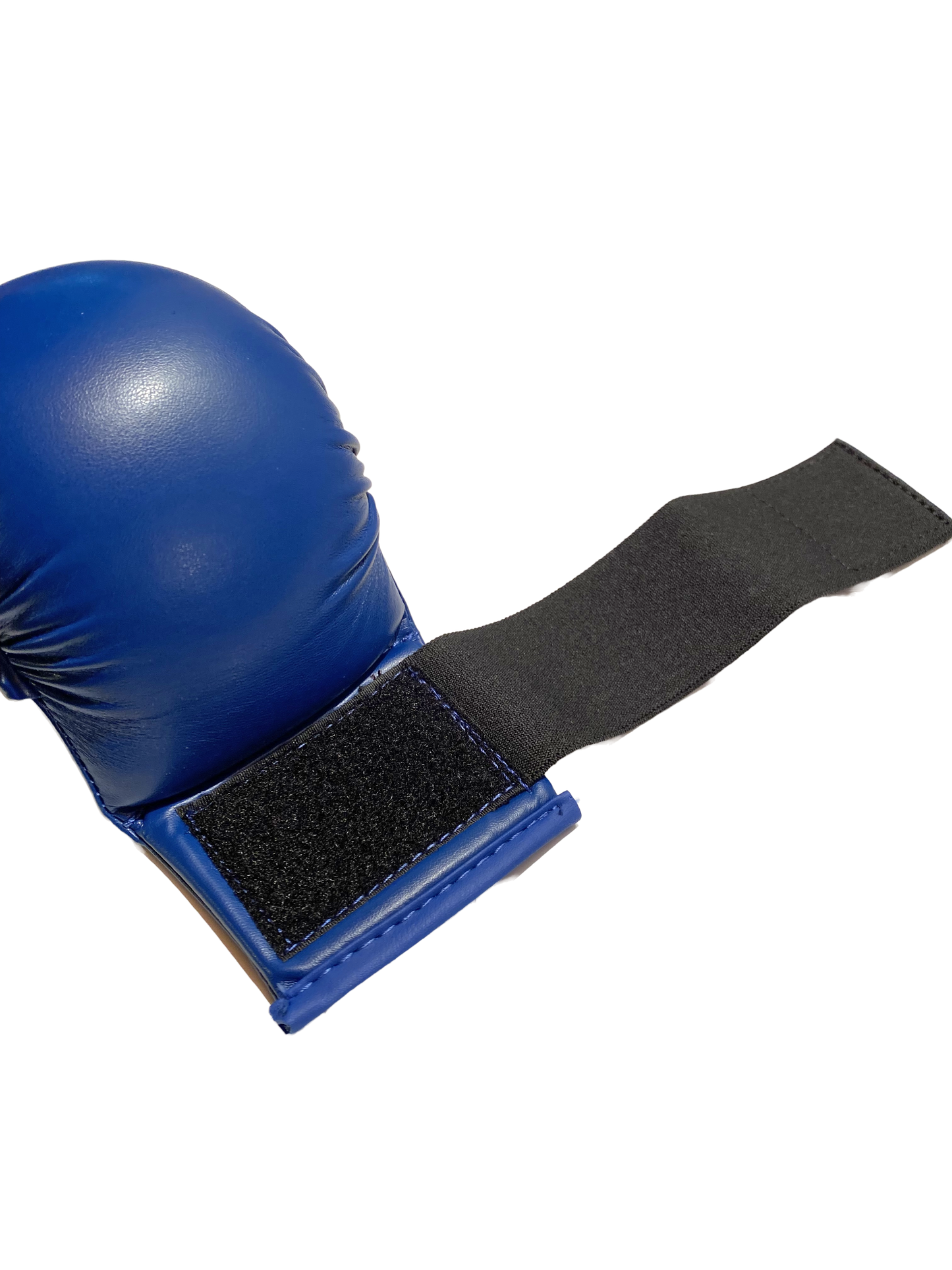 TEKKA BUDO Karate Faustschützer Blau - Basic Wettkampf - XS bis XL - Handschützer Training Kunstleder