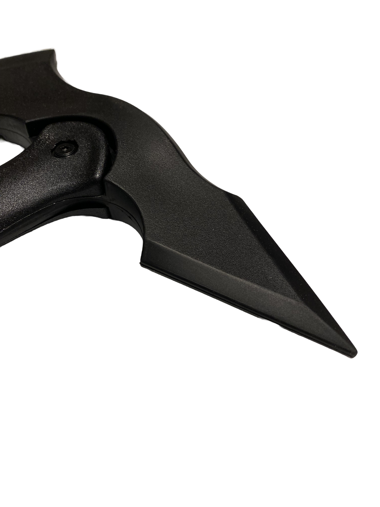 Trainingsaxt schwarz 39 cm aus Hartplastik und Gummi