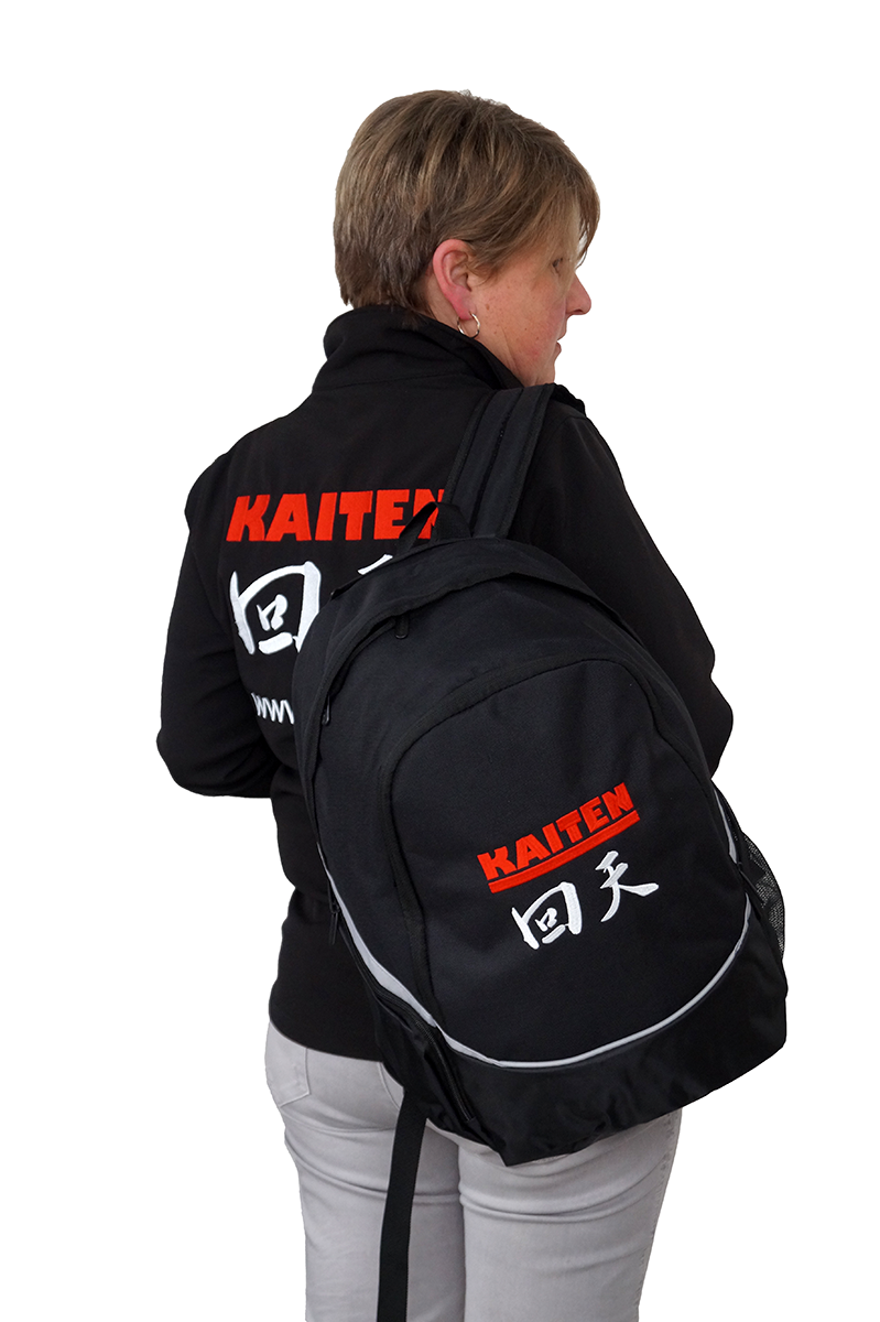 Kaiten Karate Rucksack - 17 Liter - mit separaten Fächern (Rot, Navy Blau, Royal Blau, Schwarz)