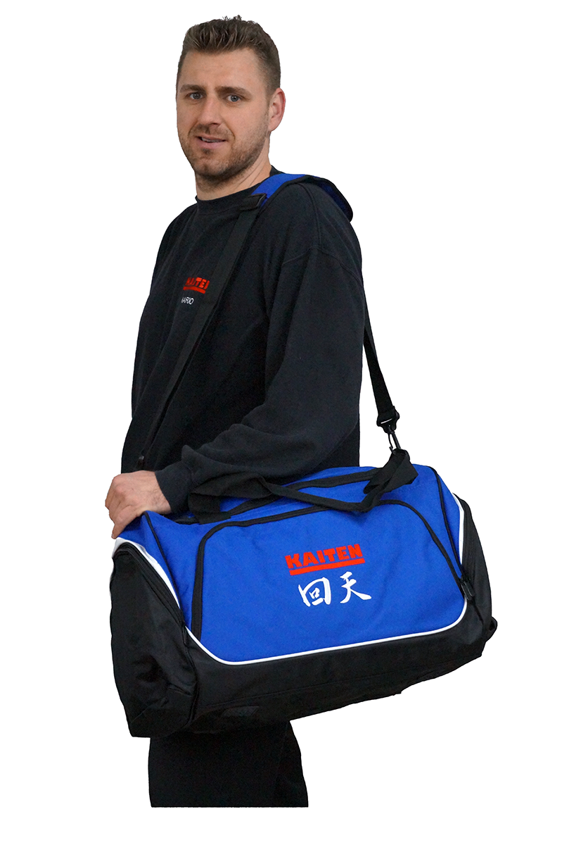 Kaiten Karate Sporttasche mittel - 55 Liter - mit Schultergurt (Rot, Navy Blau, Royal Blau, Schwarz)