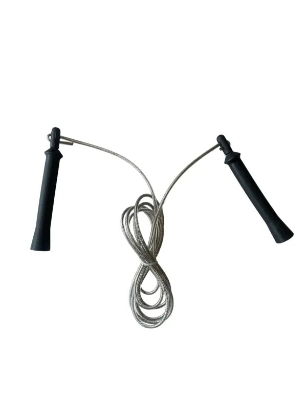 Springseil mit Stahlkern, Griffe aus Kunststoff