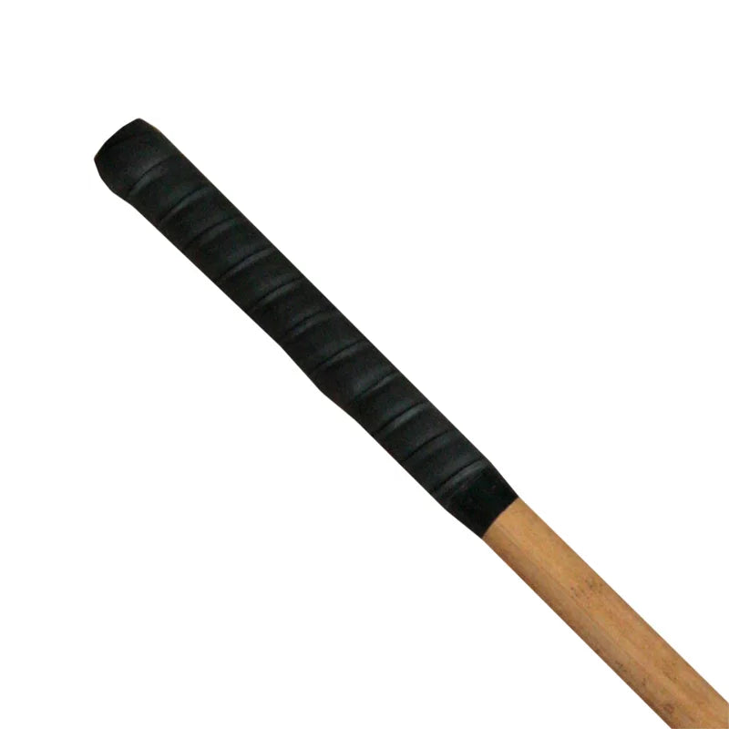 Escrima Stick 68 cm Premium Rattan - ungeschält mit Ledergriff - Kali, SV, Arnis