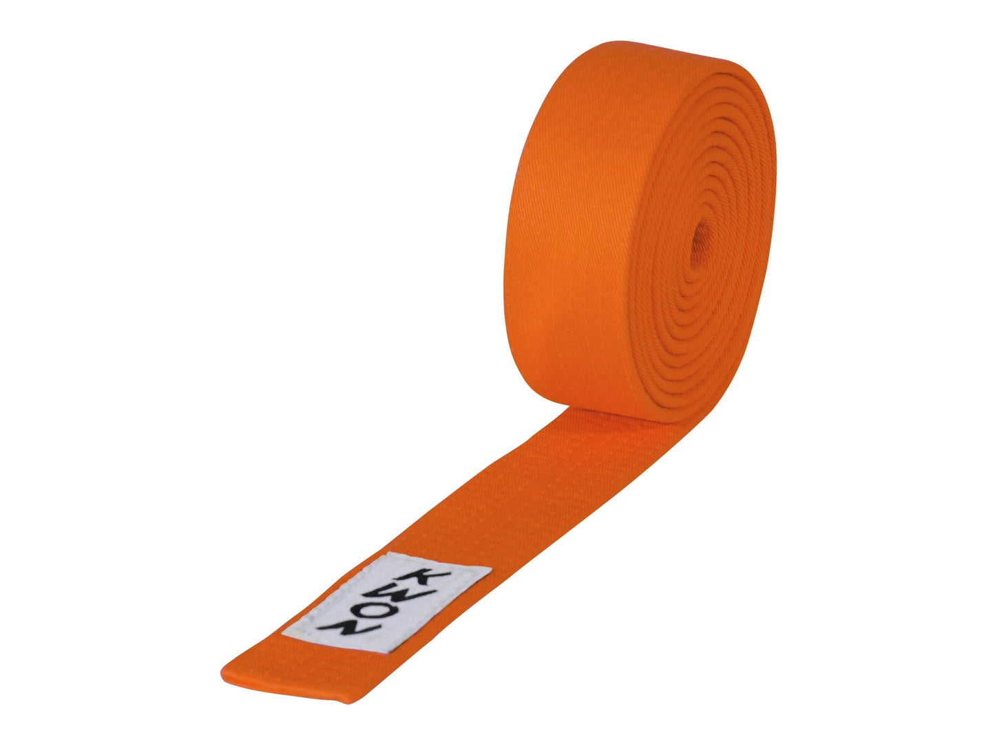KWON (R) Budogürtel orange, 4 cm Breit verschiedene Längen, feste Baumwolle, Kampfsport Gürtel