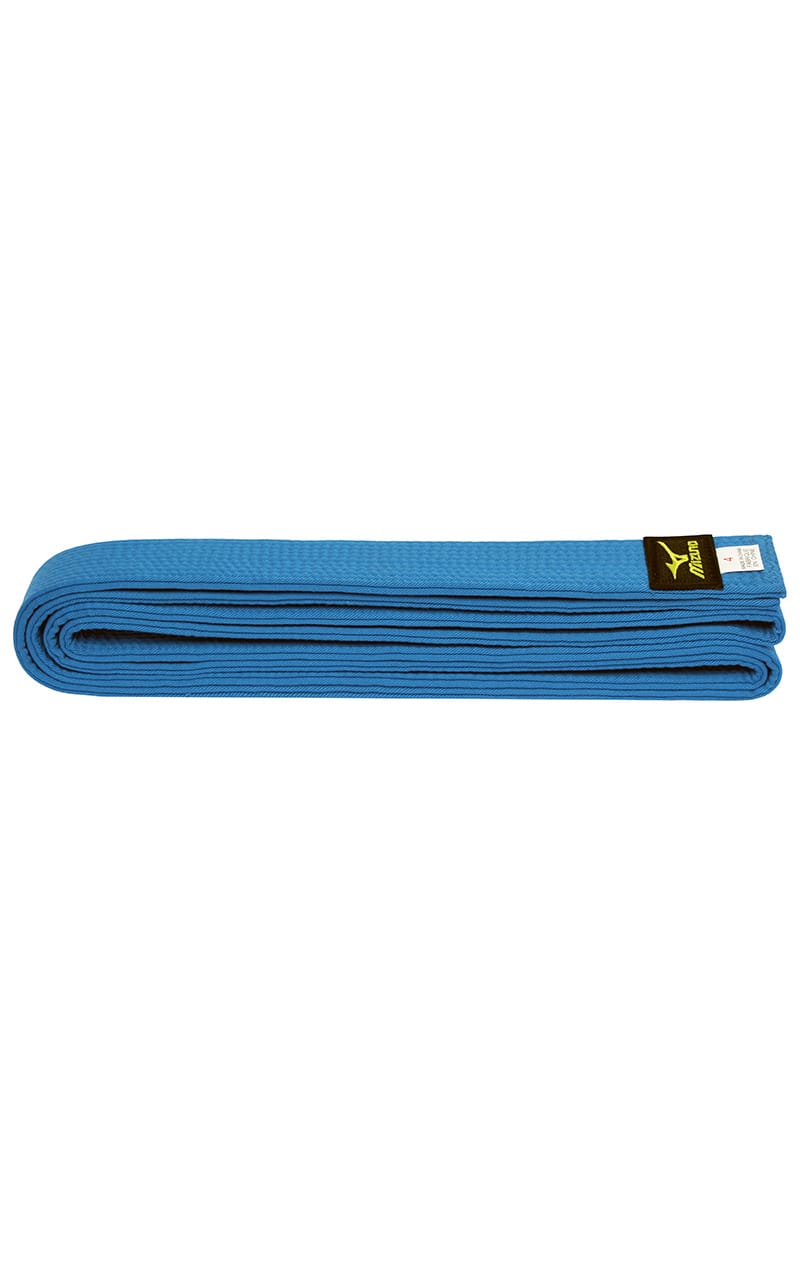 MIZUNO Judogürtel Blau - 4,5 cm Breit - Feste Baumwolle