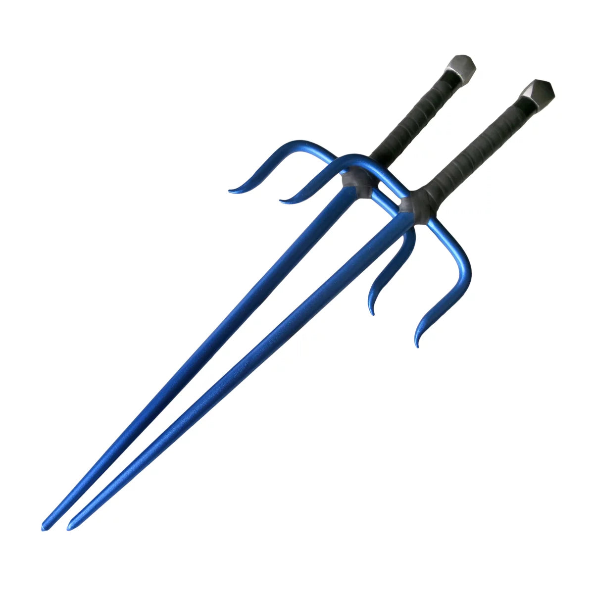 Sai Gabebln (Paar) Aluminium blau metallic 49 cm