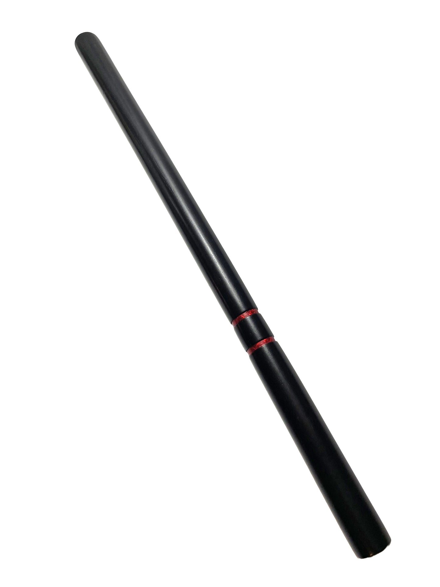 10er Pack Escrima Stock schwarz - stabile Ausführung - Trainingsstick 65 cm - Arnisstock Holz Eiche Kurzstock Kali