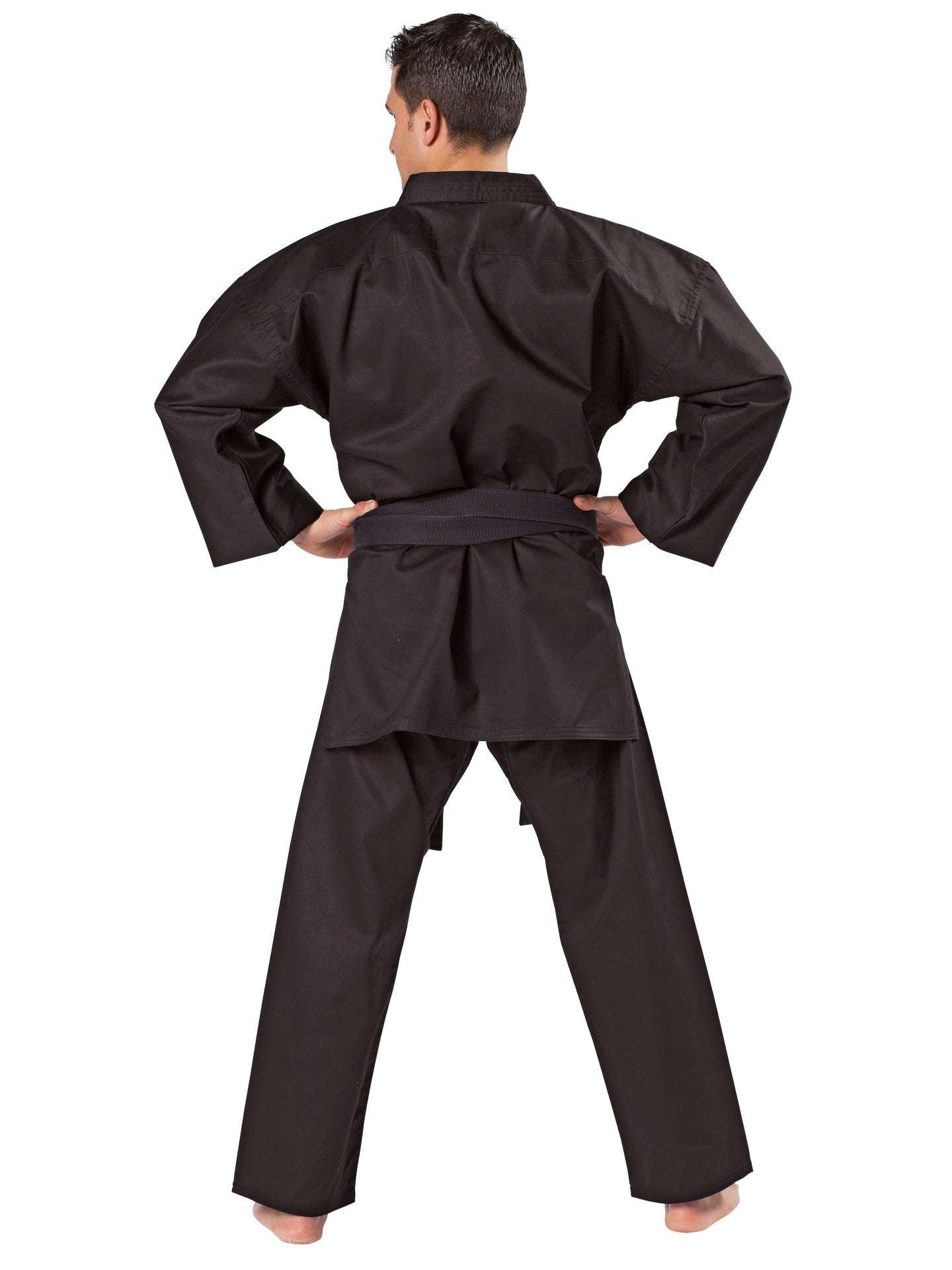 KWON (R) Karateanzug Traditional BLACK - 8 oz, schwarz - Karate Gi
