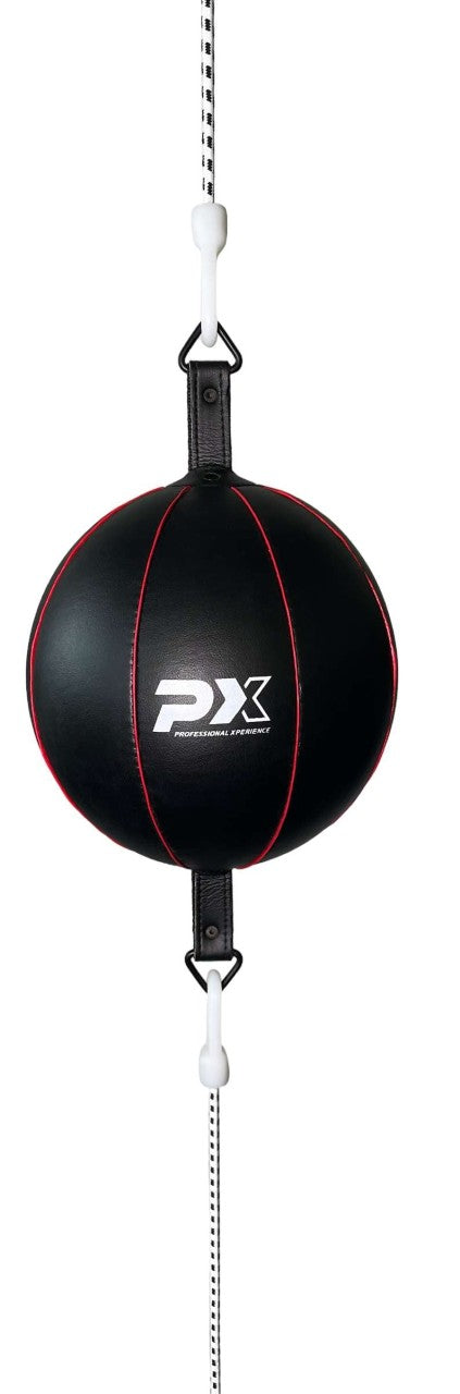 PX Doppelendball Kunstleder incl Seile – für Koordinationstraining