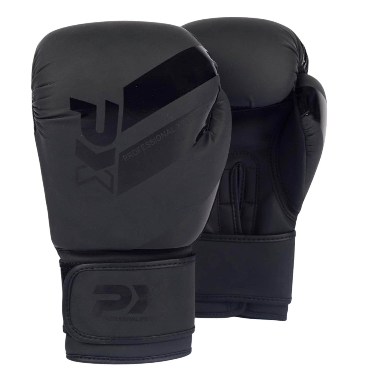 PX Boxhandschuhe, Kunstleder, schwarz