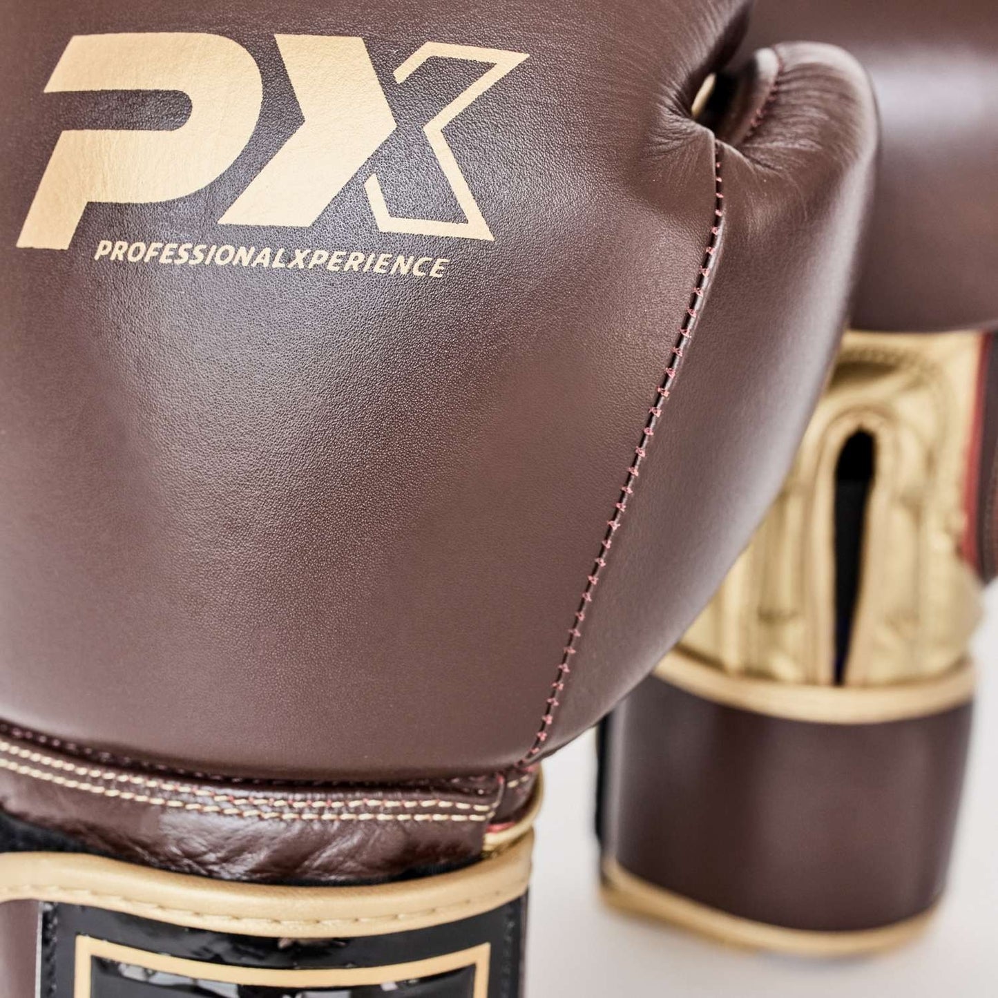 PX Boxhandschuhe Performance - Leder braun-gold - 10 bis 16 oz