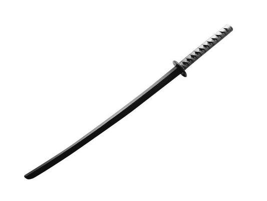 Bokken-Katana schwarz aus TPR-Kunststoff 100 cm Trainingswaffe aus Kunststoff