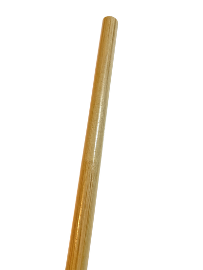 SET Escrima Stock Rattan mit Waffentasche - Stick 65 cm Holz hell - Glatt geschliffen ohne Außenschale