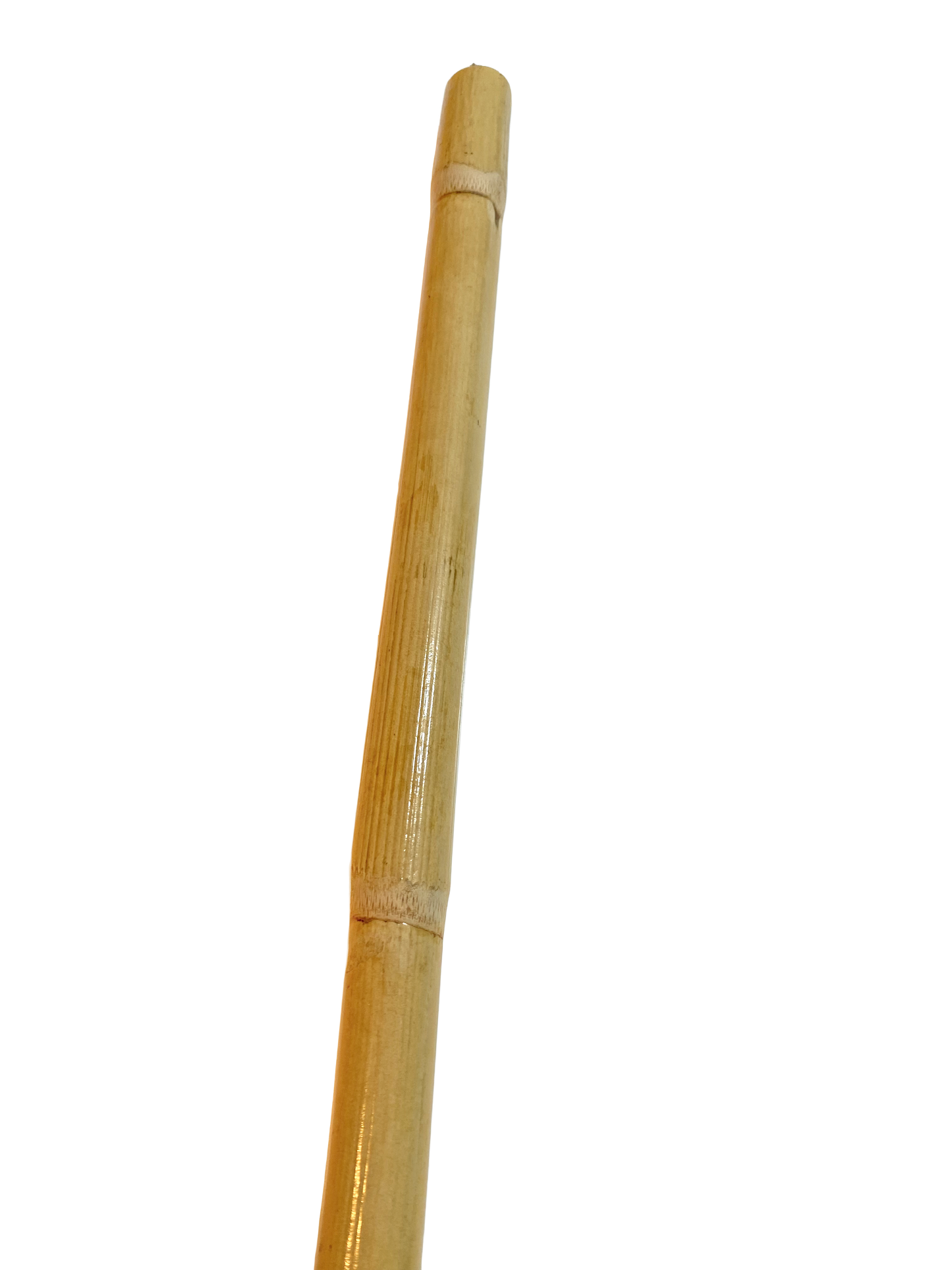 SET Escrima Stock ungeschält mit Waffentasche - 65 cm Rattan Vollkontakt Stick - Ungeschältes Holz mit Außenschale