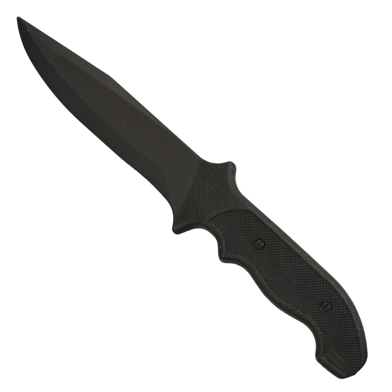 Gummimesser EXPERT schwarz, 29cm Trainingswaffe aus Kunststoff