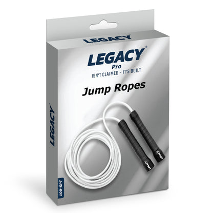 LEGACY Pro Jump Rope, Performance Springseil, Länge 3 m (anpassbar), Rutschfester Griff