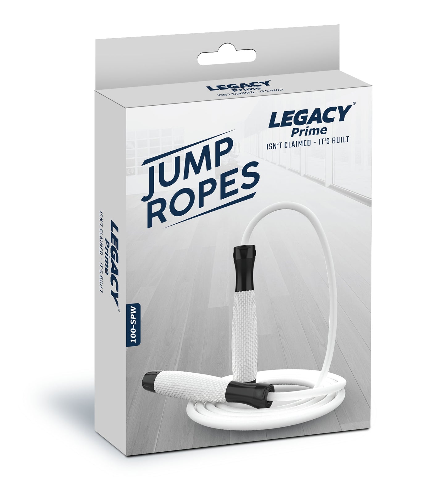 LEGACY Jump Rope PRIME, Springseil mit Gewicht, Länge 3 m (anpassbar), Rutschfester Griff