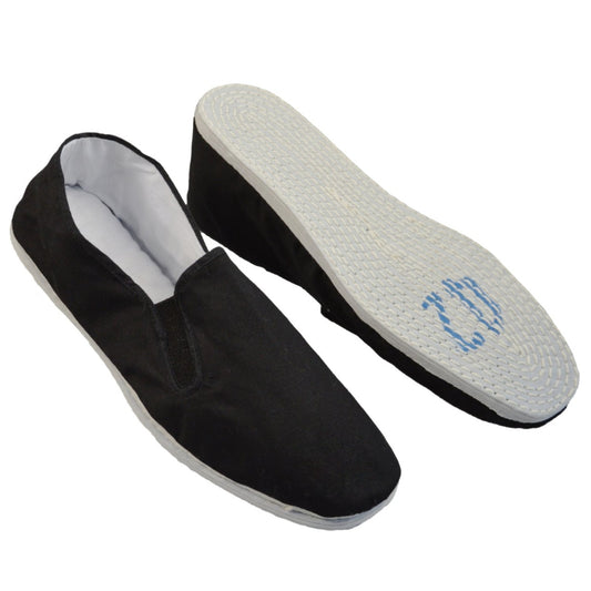 Tai Chi Schuhe Essential schwarz mit Stoffsohle