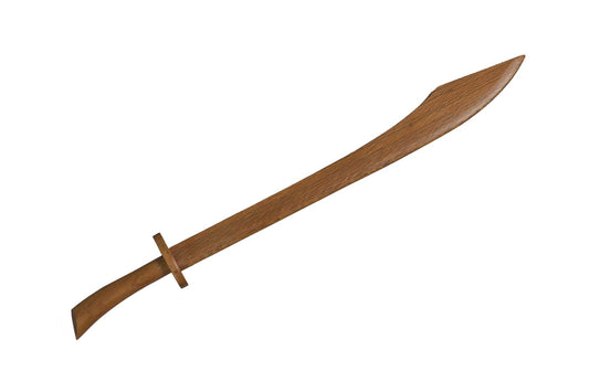 Tai Chi Säbel aus Roteiche mit Handschutz 84 cm