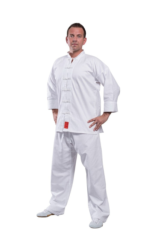 Shaolin Kung Fu Anzug weiß