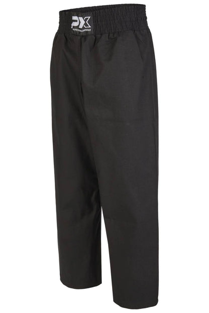 Kickboxhose Essential Lang schwarz