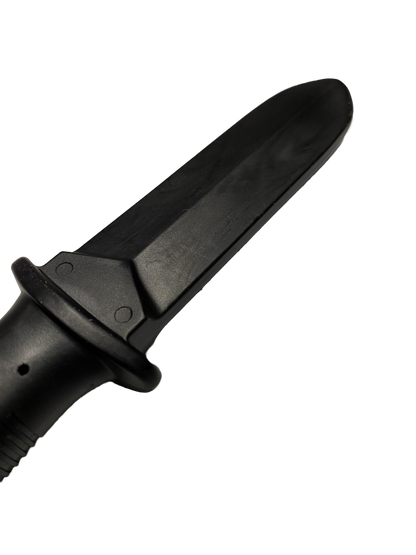 Trainingsmesser weich 22 cm Kunststoff schwarz