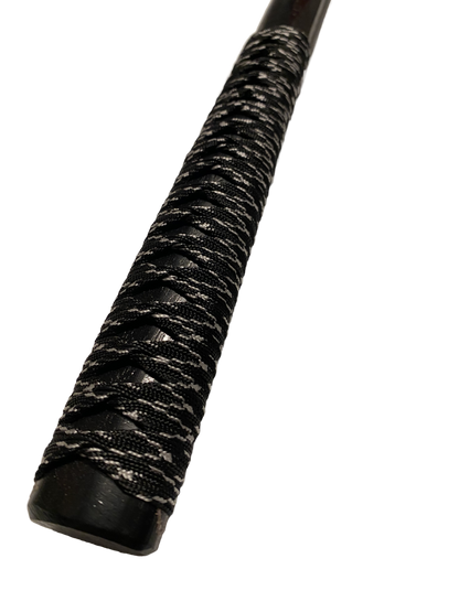 Bokken Daito 100 cm schwarz mit Schriftzeichen, aus Holz mit Wicklung am Griff