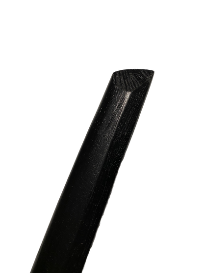 Bokken Daito 100 cm schwarz mit Schriftzeichen, aus Holz mit Wicklung am Griff