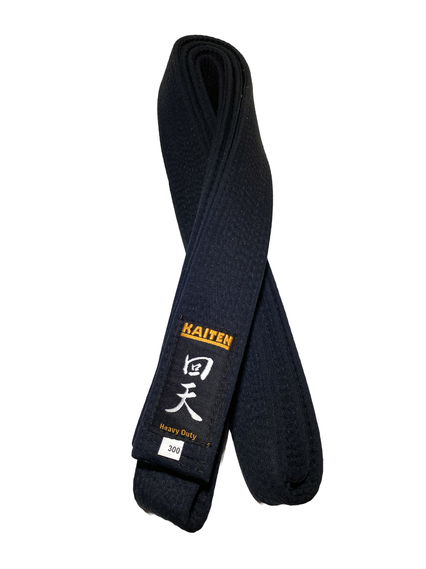 Kaiten Karategürtel Schwarz extra dick - 4,5 cm Breit - Schwarzgurt Baumwolle - Länge 275 bis 350 cm