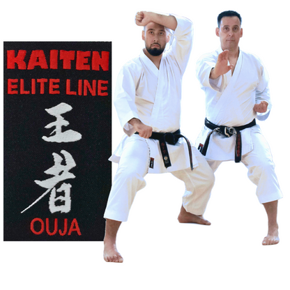 KAITEN Karateanzug OUJA weiß 6-7 oz, Karate Gi leichtes Tropic-Gewebe mit High-Waist-Hose