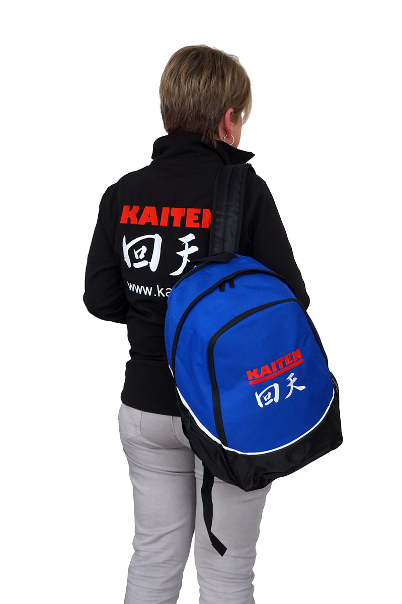 Kaiten Karate Rucksack - 17 Liter - mit separaten Fächern (Rot, Navy Blau, Royal Blau, Schwarz)