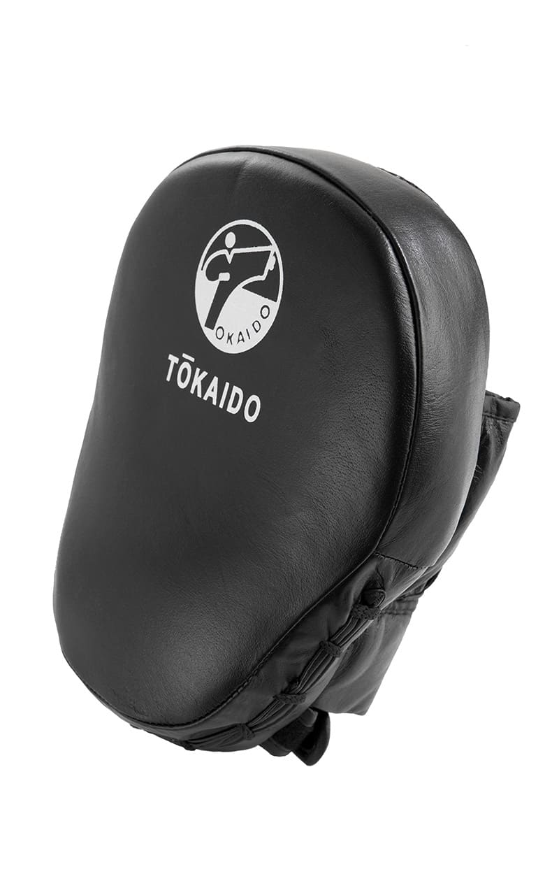 Karate Handpratze (Paar), TOKAIDO Camber gekrümmt, schwarz