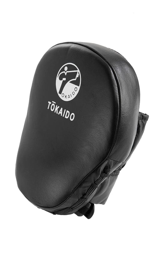 Karate Handpratze (Paar), TOKAIDO Camber gekrümmt, schwarz