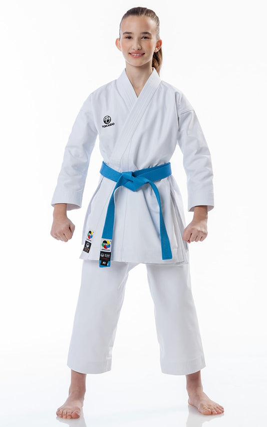 Karategi TOKAIDO KATA MASTER JUNIOR, WKF, SLIM FIT, 10oz Karateanzug