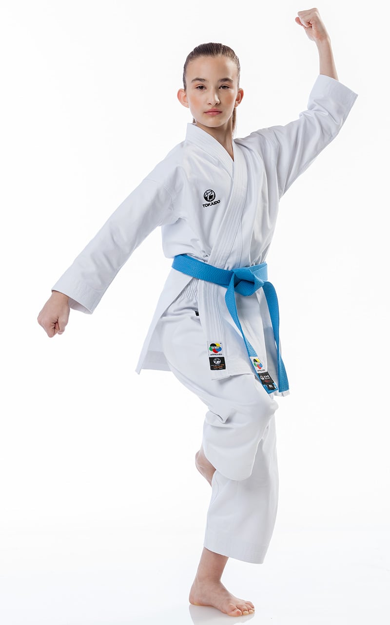 Karategi TOKAIDO KATA MASTER JUNIOR, WKF, SLIM FIT, 10oz Karateanzug