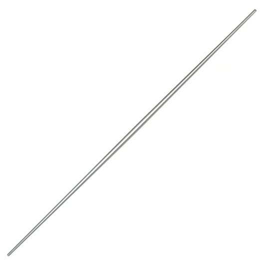 Bo-Stab 182 cm Graphit konisch silber - 2 teilig und zerlegbarer Langstock