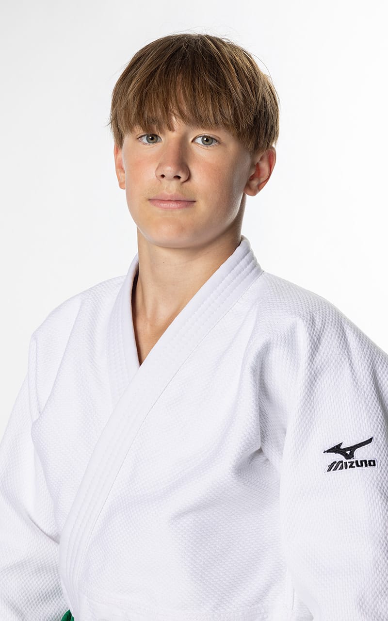 MIZUNO Einsteiger Judoanzug HAYATO weiß - 550g Baumwolle - Judo Gi SET Judojacke, Judohose mit Schnürbund