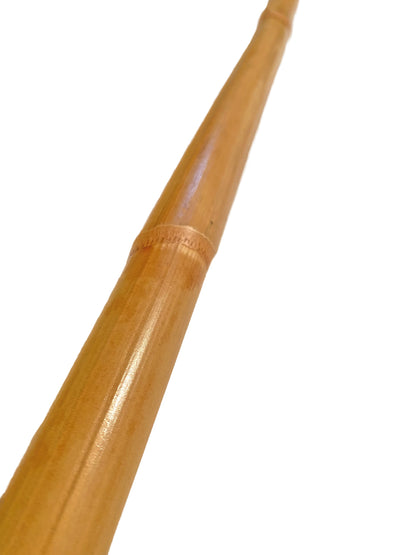 TEKKA BUDO Bo Stab 152 cm Rattan mit Schale - Jugend Langstock Vollkontakt ungeschält