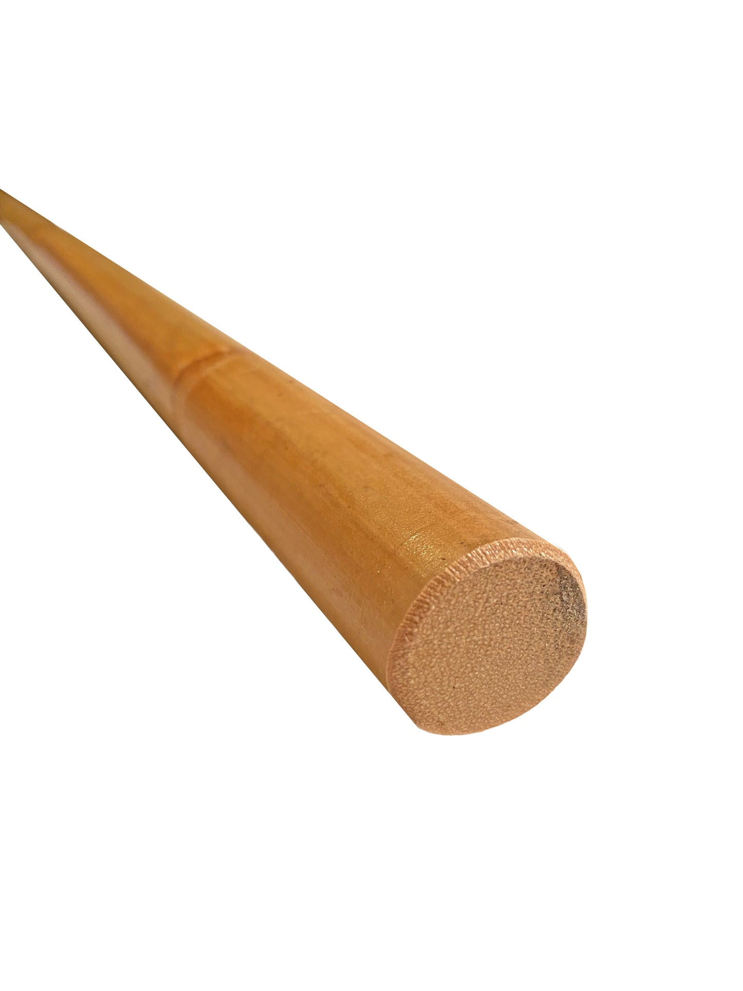 TEKKA BUDO Bo Stab 152 cm Rattan mit Schale - Jugend Langstock Vollkontakt ungeschält