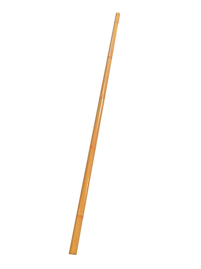 TEKKA BUDO Bo Stab 152 cm Rattan mit Schale - Jugend Langstock Vollkontakt ungeschält