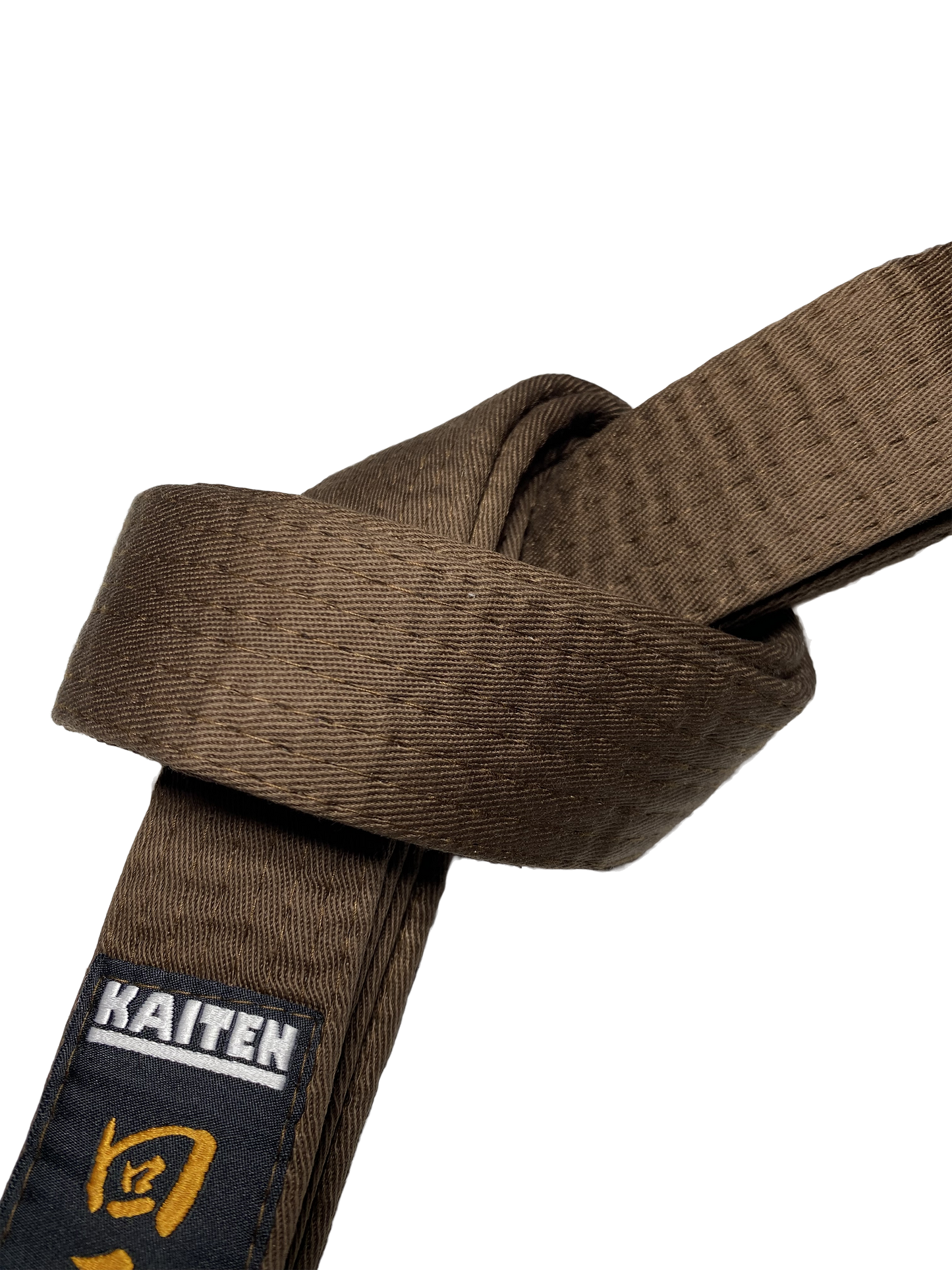 KAITEN Karategürtel Braun - 4 cm Breit - Baumwolle Braungurt - Länge 230 bis 350 cm