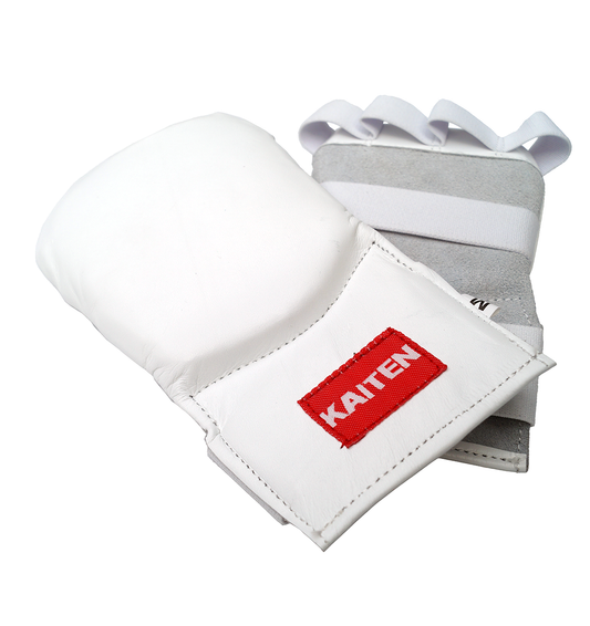 KAITEN Karate Faustschutz WUKO weiß (Paar)